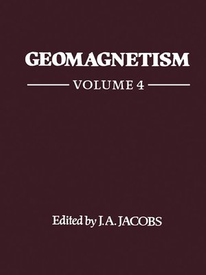 cover image of Geomagnetism, Volume 4